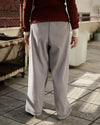 BASERANGE Cotton Ribbed Pants Portugal BAS-TRWA-CH-WI24-HL Grey-blue